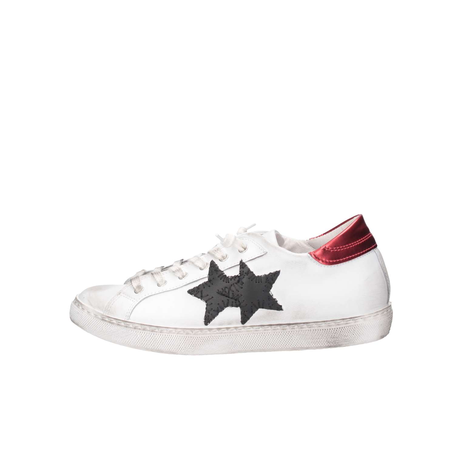 2 Star Sneakers Bianco/nero | Sneakers Bambino | Experya