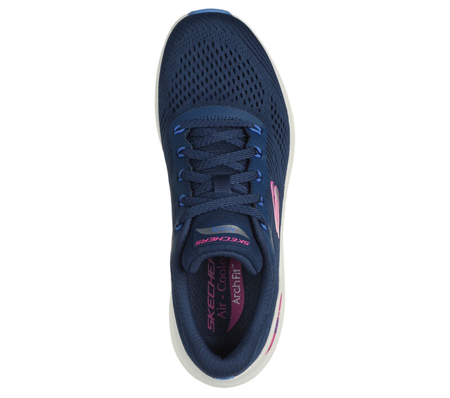 Skechers Sneakers Navy Sneakers Donna tessuto Experya