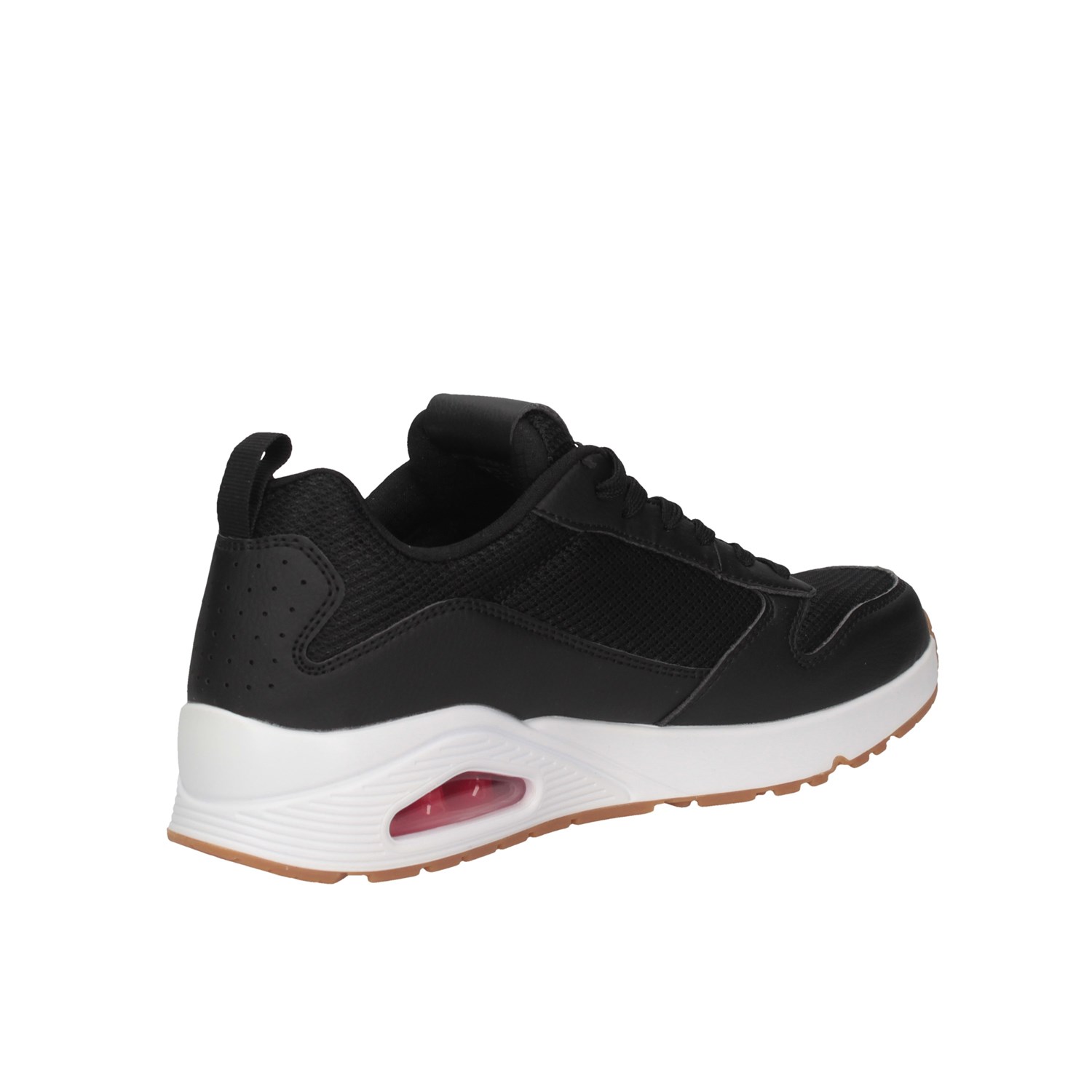 Skechers 237016 Nero/rosso Scarpe Uomo 