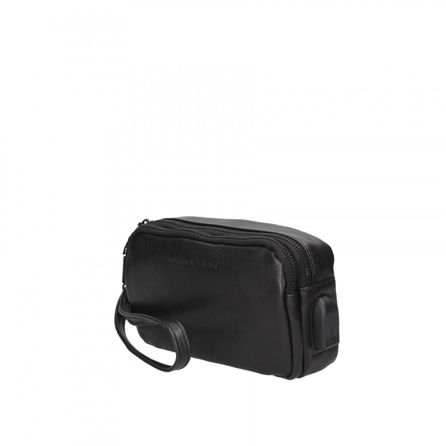 MOMO pouch NERO/PELTRO Borse Uomo 