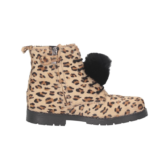 Eli 6235Z Leopardato Scarpe Bambina 