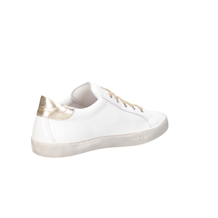 Dianetti Made In Italy I9869 BIANCO/LAM ORO Scarpe Bambina 