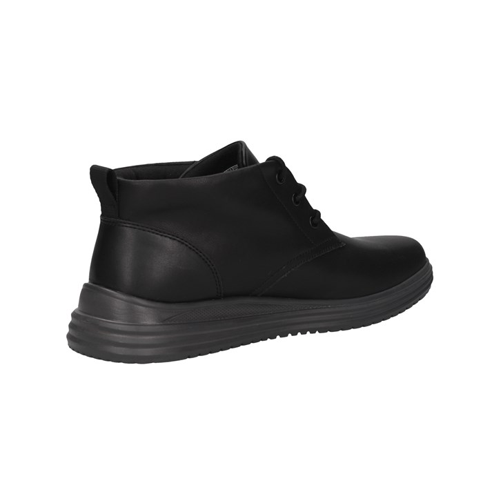 Skechers 204670 Nero Scarpe Uomo 