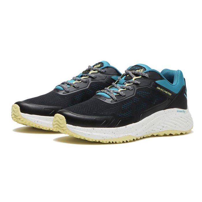 Skechers 232780 Nero/turchese Scarpe Uomo 