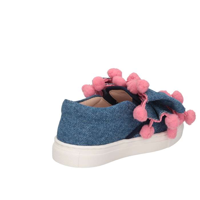 Florens W055327I JEANS/ROSA Jeans Scarpe Bambina 